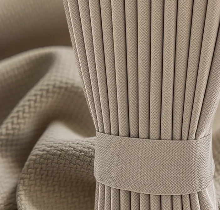 Hotel Curtains with Soundproof Function (Cotton-Linen Material)