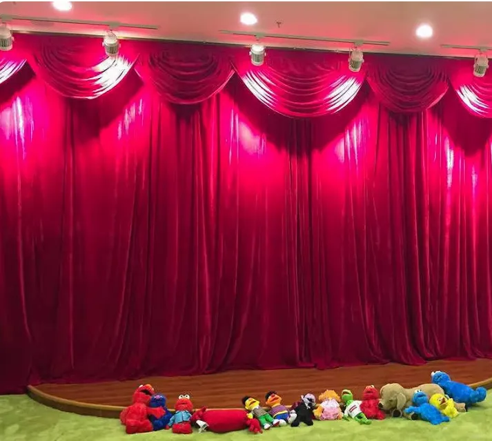 Custom Electric Stage Curtains