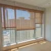 No-Drill Japanese-Style Bamboo Roller Blind for Shading