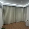 Hotel Room Linen-Cotton Blackout Curtains: 99% Light Blocking + Heat Insulation &amp;amp;amp; Noise Reduction, Suitable for Various Room Types
