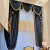 Luxury Velvet Curtain Fabric for 5-Star Hotels