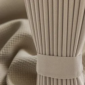 Hotel Curtains with Soundproof Function (Cotton-Linen Material)