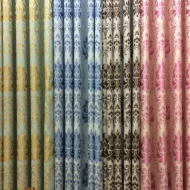 Jacquard Damask Curtain Fabric